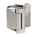 Cr Laurence Brushed Stainless Square Post Mount Polaris 125 Series Soft Close Gate Hinge P0L544125BS